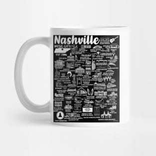 Nashville Tennessee Mug